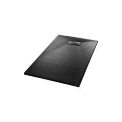 VidaXL Shower Base Tray SMC Black 47.2"x27.6" Bathroom Base Shower Receptor