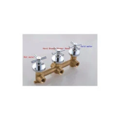 Fontana Solid Brass 3-Handles 2-Way Bathroom Shower Valve -Warm Bathroom 3f71ff7a0af09a51 0141 w800 h800 b0 p0