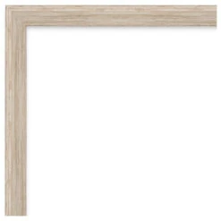 Hardwood Wedge Whitewash Beveled Wood Bathroom Wall Mirror - 41.25 X 31.25 In. -Warm Bathroom 3f81e8820fcfd38f 6898 w800 h800 b1 p0