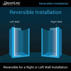 DreamLine Linea Single Panel Shower Screen 34"Wx72" Open Entry Design In Chrome -Warm Bathroom 3fb137150fcc1cf7 9907 w800 h800 b0 p0