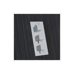 Benete Square Chrome Rain Shower System Set 2 Outlets Ceiling Head And Handset -Warm Bathroom 40c135b60bb3b0ba 3074 w800 h800 b0 p0