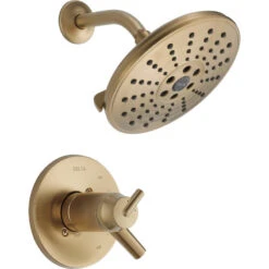 Delta Trinsic TempAssure 17T Series H2Okinetic Shower Trim, Champagne Bronze