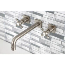 KS6028BX Wall Mount Tub Faucet, Brushed Nickel -Warm Bathroom 43211d5c013fb679 1417 w800 h800 b0 p0