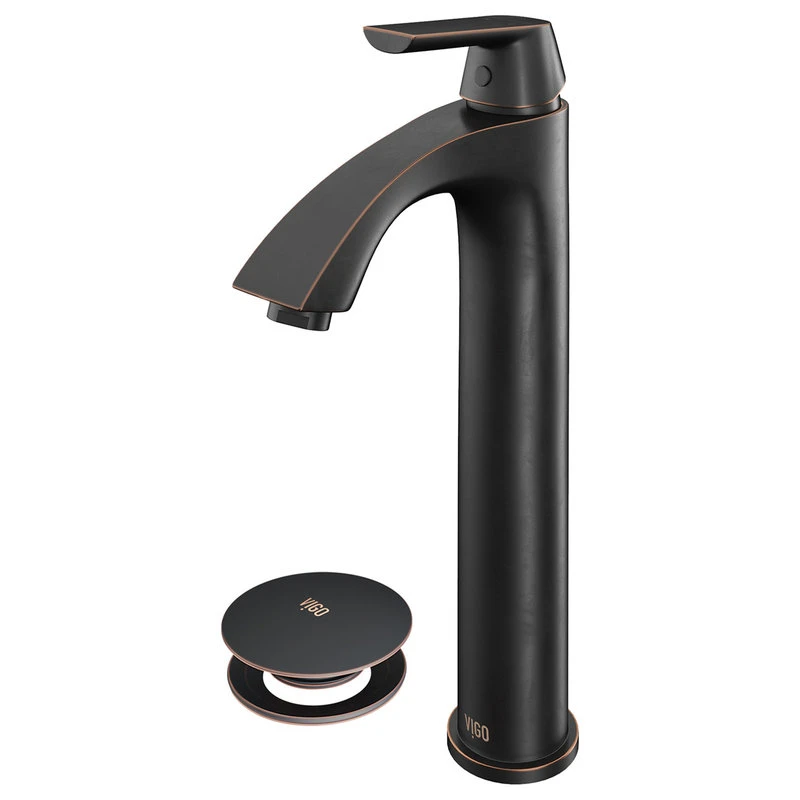 VIGO Linus Single-Handle Single Hole Bathroom Vessel Sink Faucet 1 VIGO Linus Single-Handle Single Hole Bathroom Vessel Sink Faucet