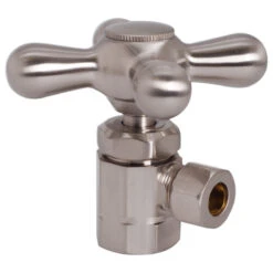 Supply Kit - 1/2" Ips X 3/8" Od X 20" Corrugated In Satin Nickel, Satin Nickel -Warm Bathroom 43a122e103eeb423 7437 w800 h800 b1 p0