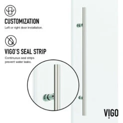 VIGO 36"x48" Frameless Shower Enclosure, Steel With Right Drain Base -Warm Bathroom 4411f1e900ab755c 6049 w800 h800 b1 p0