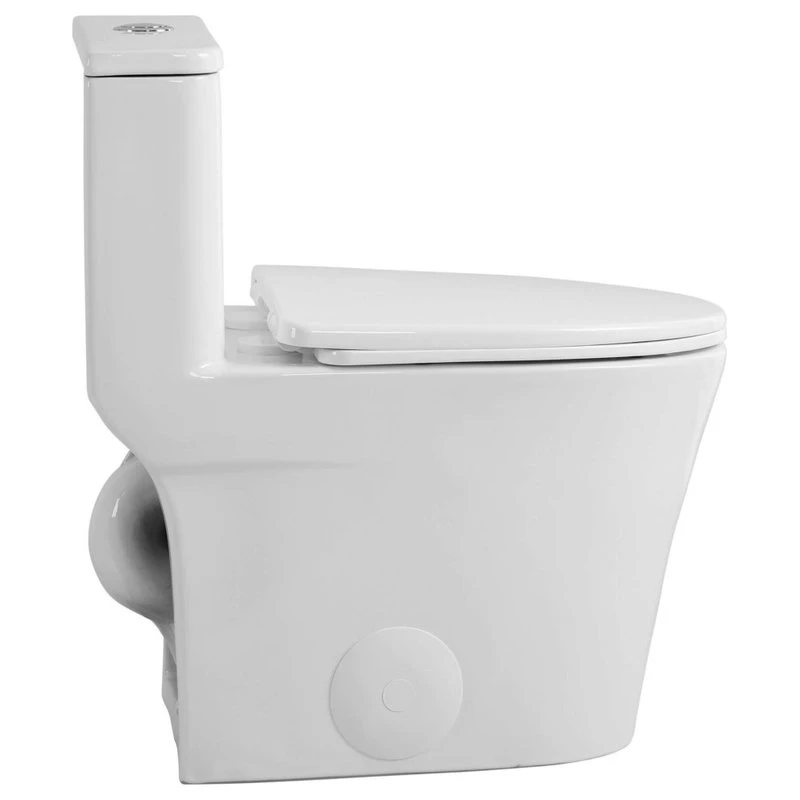 Fine Fixtures Modern One Piece Round Toilet 6 Fine Fixtures Modern One Piece Round Toilet - Image 6