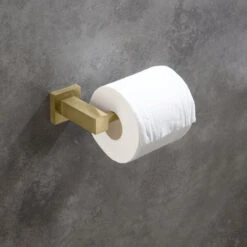 Cube Bathroom Tissue Holder KBA1502, Brush Gold -Warm Bathroom 44b11bfa0fc81db2 3238 w800 h800 b0 p0