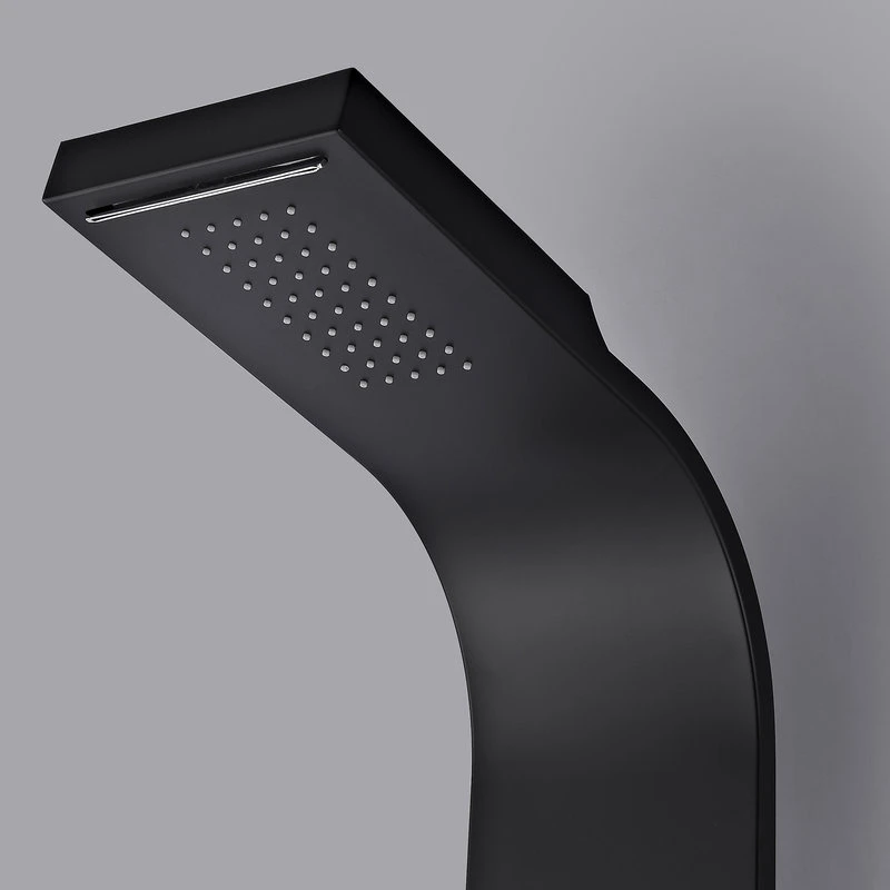 ANZZI Atoll 66" Full Body Shower Panel System, Black 3 ANZZI Atoll 66" Full Body Shower Panel System, Black - Image 3