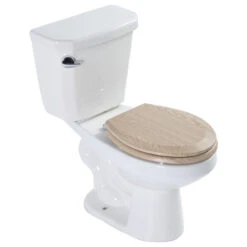 BNK Toilet Seat, Premium Molded Wood Seat With Quiet-Close Hinges -Warm Bathroom 46413092025529d1 2130 w800 h800 b1 p0