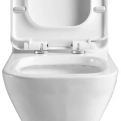 Fine Fixtures Dual-Flush Elongated One-Piece Toilet With High Efficiency Flush -Warm Bathroom 4651ab9f0e55a4f4 1037 w800 h800 b0 p0