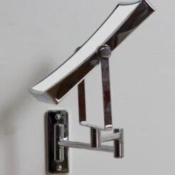 American Imaginations 16.36-in. Rectangle Stainless Steel Wall Mount Magnifying Mirror In Chrome Color -Warm Bathroom 4681efc300dbab8e 2102 w800 h800 b0 p0