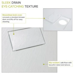 Transolid Low Threshold 36-in L X 36-in W Shower Base With Center Drain In White -Warm Bathroom 46b140bc00b6848f 7498 w800 h800 b1 p0