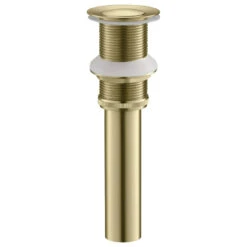 Pop-Up Drain Stopper Without Overflow, Brushed Gold -Warm Bathroom 47711a620233f831 3330 w800 h800 b1 p0