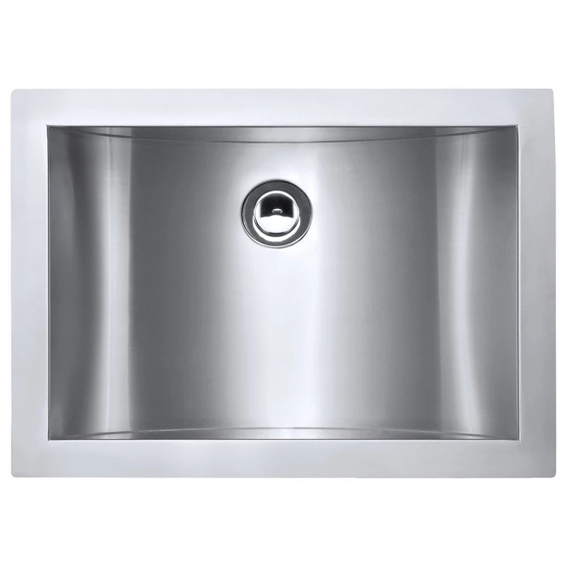 Ruvati RVH6110 Brushed Stainless Steel Bathroom Sink Undermount 1 Ruvati RVH6110 Brushed Stainless Steel Bathroom Sink Undermount
