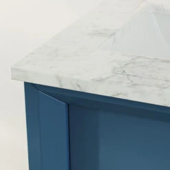 The Ezra Bathroom Vanity, Single Sink, 24", Monarch Blue, Freestanding -Warm Bathroom 47d17b0803d046da 4340 w800 h800 b0 p0