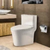 Fine Fixtures Modern One Piece Round Toilet