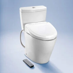 Toto Washlet S350e Bidet Toilet Seat, Auto Open And Close, Round, Cotton White -Warm Bathroom 4b415ea20dc59b7d 8794 w800 h800 b0 p0