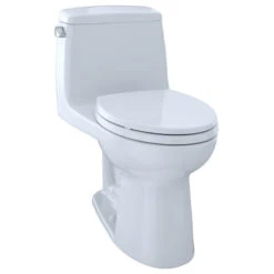 Toto Ultimate 1-Piece Elongated 1.6 GPF Toilet, Cotton White