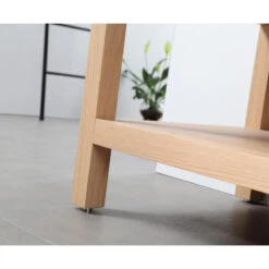 Shoji Bath Vanity, Whitewash Oak, 60", Double Sink, Freestanding -Warm Bathroom 4c3160410296771a 1994 w800 h800 b0 p0