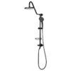 PULSE ShowerSpas Matte Black Kauai III Rain Shower System 1011-MB-1.8GPM