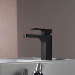 Blossom Brass Square Single Handle Bathroom Vanity Sink Faucet, Matte Black 11 Blossom Brass Square Single Handle Bathroom Vanity Sink Faucet, Matte Black -Warm Bathroom 4db1ed7c0e4706b3 9590 w800 h800 b0 p0