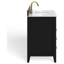 The Monaco Bathroom Vanity, Black Onyx, 48", Single Sink, Freestanding -Warm Bathroom 4dc119bc03c7249d 8756 w800 h800 b1 p0