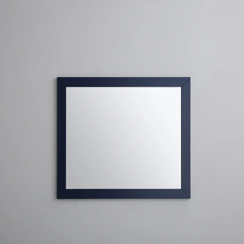 EVIVA Acclaim 36x30 Transitional Blue Bathroom Mirror 2 EVIVA Acclaim 36x30 Transitional Blue Bathroom Mirror - Image 2
