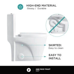 Fine Fixtures Dual-Flush Elongated One-Piece Toilet With High Efficiency Flush, White 9 Fine Fixtures Dual-Flush Elongated One-Piece Toilet With High Efficiency Flush, White -Warm Bathroom 4ed1083d02e2dc6a 8112 w800 h800 b0 p0