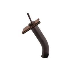 Squared Waterfall Vessel Faucet, Oil Rubbed Bronze, Tea Glass -Warm Bathroom 4fb1d6a30c76b46b 6500 w800 h800 b1 p0