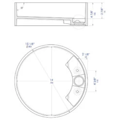 Black Matte 15" Round Solid Surface Resin Sink -Warm Bathroom 4ff14f24009457c8 8257 w800 h800 b1 p0