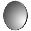 Foremost Reflections 32" Round Wall Mirror, Brushed Black