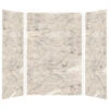 Transolid SWK603696-49 Saramar 60"x36"x96" Shower Wall Kit, Sand Creme