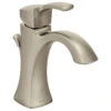 Moen Voss 1-Handle High Arc Bathroom Faucet, Brushed Nickel