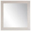 Farmhouse Gray Wood Grain Square Or Diamond Wall Mirror 32''"x32''
