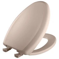 Bemis 1200SLOWT Elongated Closed-Front Toilet Seat And Lid - Dresden Blue -Warm Bathroom 54211dc70d275fcd 7232 w800 h800 b1 p0