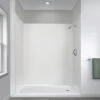 Miseno MSW786032 ReadySet 60" X 32" X 78" Five Panel Alcove - White Tile