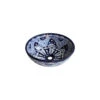Blue Round Ceramic Talavera Vessel Sink