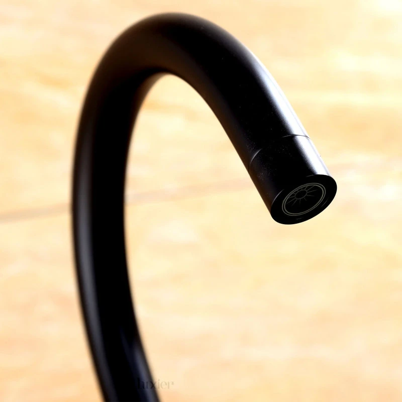 Luxier FTF01 Single-Handle Tub Filler Faucet With Hand Shower, Matte Black 5 Luxier FTF01 Single-Handle Tub Filler Faucet With Hand Shower, Matte Black - Image 5