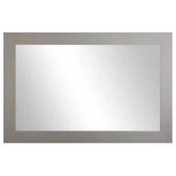 Pendleton Framed Wall Mirror, Satin Nickel, 28" X 48" -Warm Bathroom 55a1d71e03ebb963 3115 w800 h800 b1 p0