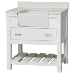 Charlotte 36" Bathroom Vanity, White, 36", Quartz Top -Warm Bathroom 55a1dd9d01c503a4 6377 w800 h800 b1 p0