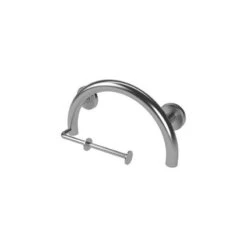 Life Line, Toilet Paper Holder Semisphere, Brushed Nickel