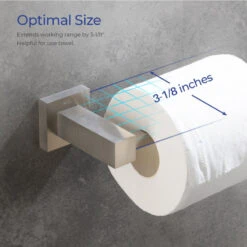 Cube Bathroom Tissue Holder KBA1502, Brush Nickel -Warm Bathroom 56c15bca0fc820c9 3259 w800 h800 b0 p0