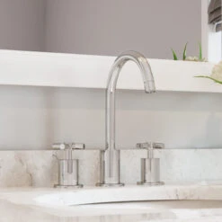 Ancona Prima 3-Piece Bathroom Faucet Set, Chrome -Warm Bathroom 58e1140d0e2f66b0 9399 w800 h800 b0 p0