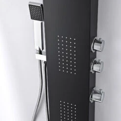 ANZZI Atoll 66" Full Body Shower Panel System, Black 8 ANZZI Atoll 66" Full Body Shower Panel System, Black -Warm Bathroom 59513aec0d8a8bf2 7341 w800 h800 b0 p0