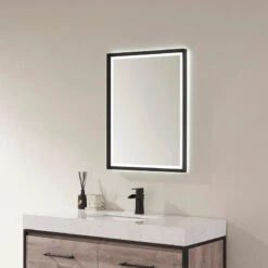 24'' Rectangle LED Lighted Accent Bathroom/Vanity Wall Mirror 13 24'' Rectangle LED Lighted Accent Bathroom/Vanity Wall Mirror -Warm Bathroom 599107f901a9c272 6288 w800 h800 b0 p0