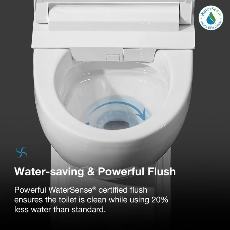 OVE Decors Nova Classic Smart Bidet Elongated Toilet 7 OVE Decors Nova Classic Smart Bidet Elongated Toilet - Image 7