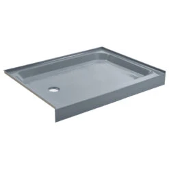 Voltaire 48 X36" Single-Threshold, Left Drain, Shower Base, Gray -Warm Bathroom 5a7133490f7f3d4d 5409 w800 h800 b1 p0