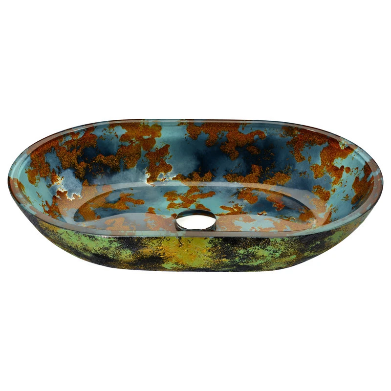ANZZI Avao Vessel Sink, Panye Blue 1 ANZZI Avao Vessel Sink, Panye Blue