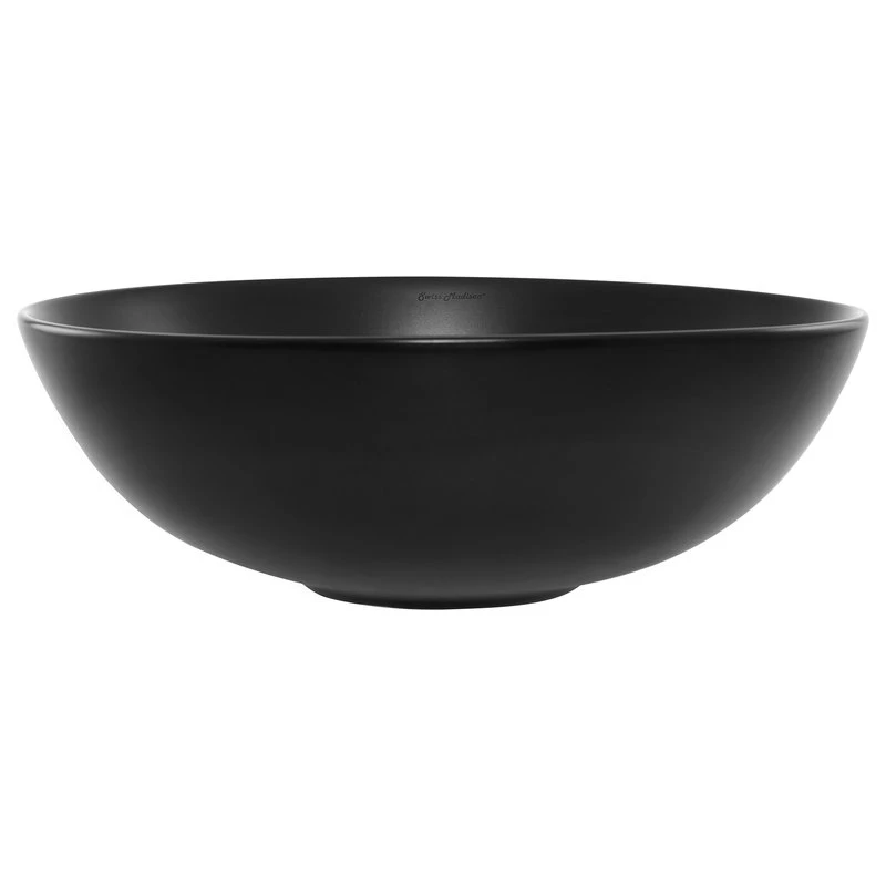 Classe 16" Color Ceramic Sink In Matte Black 3 Classe 16" Color Ceramic Sink In Matte Black - Image 3